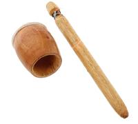 Wooden Sticks - Classic Percussion Beaters, Pair of Traps Drum Accessories | Frog Call Rhythm Tools, Wooden Mallets for Band Use, Bass Kit Part,