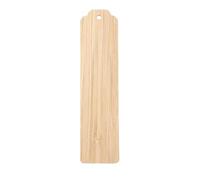 Wooden Sticks for Craft 10pcs Unpainted Bookmarks for Tags Wooden Book Blank DIY Blanks Hanging Lovers Crafts Craft Reading Marker(Style 01)