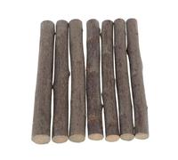 Wooden Sticks for Craft 7Pcs 20cm Round Wood Block Rod Sticks Model Making Architect DIY Arts Craft Rustic Wood Decorations