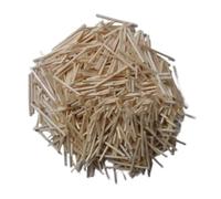 Wooden Sticks Macrame Dowel, Wooden Dowel Rods Pack of 200 Multicolor 50x2mm(Beige)