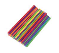 Wooden Sticks Macrame Dowel, Wooden Dowel Rods Pack of 50 Multicolor 10-20cm DIY Crafts(Color Sticks 15cm)