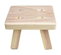 Wooden Stool Kids Bathroom Step Bathroom Kids Stool Footstool for Toilet Small Sitting Stool Wooden Foot Stool for Living Room Outdoor Toddler Solid Wood Bath Stool