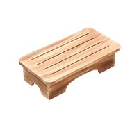 Wooden Stool Nonslip Surfaces High Weight Capacity Step Stool For Living Room Bedroom Or Entryway Decors Step Stools For Adults
