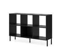 Wooden Storage Bookcase 6 Cube Open Bookshelf Home Office Display Cabinet Rack