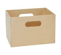 Wooden storage box Bois clair one size
