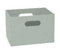 Wooden storage box Olive green one size