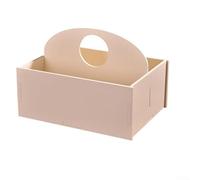Wooden Storage Box with Compartments for Dried Fruits, Made from Solid Wood with a Secure Lid to Preserve Freshness, for Organized Storage in Various Settings