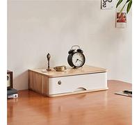 Wooden Storage Box with Lockable Drawers 4 Tier Document nizer D Shaped File Cabinet for Archives Desk nizer Stylish Office Storage Solution