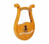 Wooden String Instrument Portable Hand Harp Lap Harp Build Spruce Soundboard Portable Form Suitable for Beginners Learning Folk Tunes Outdoor Music, size to 1, style to 1