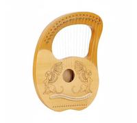 Wooden String Instrument Portable Hand Harp Lap Harp Build Spruce Soundboard Portable Form Suitable for Beginners Learning Folk Tunes Outdoor Music, size to 12, style to 12