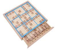 Wooden sudoku chess Logical thinking training with numerical reasoning game is a quality children adult educational toys to improve concentration power