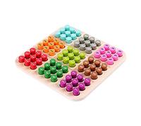 Wooden Sudoku Puzzles Board Game Brain Teaser multi-colored Kids Adults
