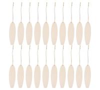 Wooden Surfboard Cutouts 40pcs for Unfinished DIY Painting