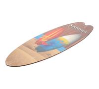 Wooden Surfboard Wall Hanging Sign Beach Themed Tropical Decor