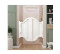 Wooden Swing Door, Premium Solid Wood Swinging Half Door with Self-Closing Hinges |Rustic Cafe/Barn Door for Interior Exterior(B,W85xH100cm(33.46x39.37in))