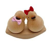 Wooden Swinging Duck Ornament, Duck Gift for Couples, Funny Wedding and Anniversary Present, House Warming Idea for Wife, Husband, Friends, Birthday
