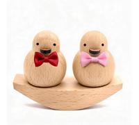 Wooden Swinging Duck Ornament, Funny Gift Idea for Wedding Anniversary | Funny Present, Duck Gift Idea, for Wife Husband Lovers Family Friends, Birthday House Warming Engagement
