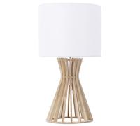 Beliani Boho Table Lamp Carrion White