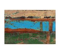 Wooden Tabletop Natural Mango Wood 60x90 cm 25-27 mm Solid Rustic Industrial Top