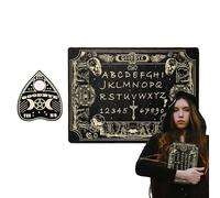 Wooden Talking Board - Ghost & Home Decoration | Funny Paranormal Game | For Teens, Students and Adults, Perfect for Home, Living Room, Halloween, Holiday Parties, , Spiritual