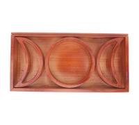 Wooden Tarot Card Display Stand for Reading and Altar Decor