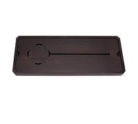 Wooden Tea Tray, 15 Inch Chinese Kung Fu Tea Tray with a Handle and Water Storage Box Tea Table for Home, Office, Bar (Large)