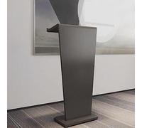 Wooden Teacher Pulpit - Versatile Lecture Stand & Laptop Desk for Church Office Stage Studio Conference Use