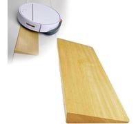 Wooden Threshold Ramp for Wheelchairs, Portable, Lightweight, Easy to Carry, Durable for Sidewalks and Doorways