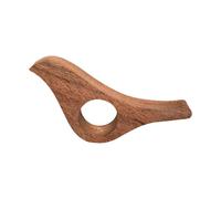 Wooden Thumb Bookmark - Bird-Shaped Book Ring, 3.74x1.57x0.67 inches Novel Wooden Book Accessories Bird Shape, Beech Wood Presser, Thumb Reading Assistant with A Finger Ring, for Reading Accessories