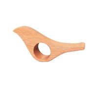 Wooden Thumb Bookmark - Bird Shaped Reading Accessory, Novel Finger Ring Book Helper with Ergonomic Design, Durable Wood Ring for Holding Pages, Reading Companion for Books & Journals