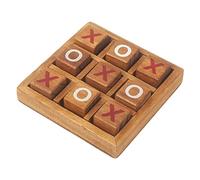 Wooden Tic Tac Toe/Noughts and Crosses Game Family Board Games Type A