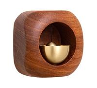 Wooden Timbell - Magnetic Door Opening Chime, Unique Wind Chime | Magnetic Sheet on the Back Moulding Integration After Splicing a Seamless Look,