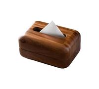 Wooden Tissue Box - Modern Rustic Table Organizer | Paper Holder | Stylish Solution for Tissue Storage Home Office Living Room Original Decoration