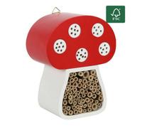 Wooden Toadstool Insect Bug House. Fcs Approved
