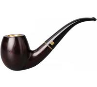 Wooden Tobacco Smoking Pipe for Hand-Made of Briar Root, Fits 9Mm Filter, Multifunction Portable Smoking Pipe with Accessories Kit, Tube Smoking Accessories Gift for Men Father B