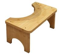 Wooden Toilet ol - 37x20x17 cm Squat Pot for Easy Use Leg vat for Comfort Versatile Bathroom Aid & Footrest Ideal for Kids & Adults