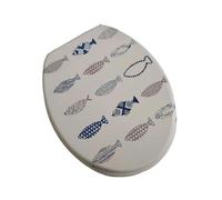 Wooden Toilet seat,Quick-Release Design for Easy Cleaning,Universal Size with Adjustable Hinges.