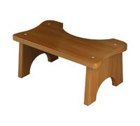 Wooden Toilet Step Stool - Anti-Slip Base Strong Design for Enhanced Comfort & Stability Ideal for Home & Public Use Perfect Squatting Stool for Easy Bathroom Access