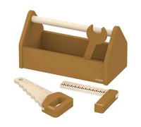 Wooden Tool Kit - Set of 4 Camel one size