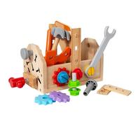 Wooden Tool Set for , Wooden Toolbox, Creative Toy Building Tools | Building Toys, Educational and Safe Learning for Child Development