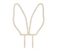 Wooden topper Bunny Ears, 20 cm
