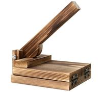 Wooden Tortilla Press Efficient - Wood Pie Maker Dumpling Wrapper Maker for Pie Ravioli Empanadas, Kitchen Gadget