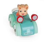 Wooden Toy Car Janod Sophie La Girafe Turquoise Push Along Spring Details 12-36m