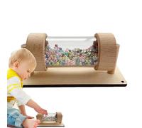 Wooden Toy - Educational Childrens Sensory, Board Accessory, Fine Motor Skill Development, Rainstick Instrument | Multifunctional Learning Tool for Home Preschool Auditory Calming Homeschool Daycare