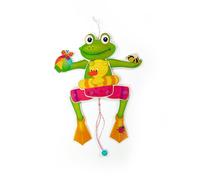 Wooden Toy Jumping Jack Frog Dimensions 180x25x390mm NEW Play Figure