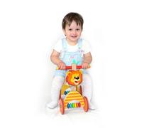 Wooden Toy Lion Yellow Slide WxLxH 410x190x340mm NEW Wood Slider Vehicle
