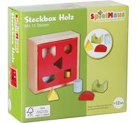 Wooden Toy Mouse Box 15 Stones