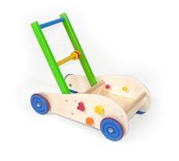 Wooden Toy Walking Cart with Colorful Elements WxLxH 490x300x430mm NEW
