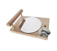 Wooden Toy with Mirror for Bird Cage, Ideal for Gnawing, Swinging and Climbing, Ideal for Canaries, Budgies, African Grey Parrots, Parrots and Other Birds.