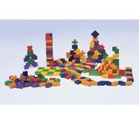 Wooden Toy Wooden Building Set QUO Large 216 Bricks LxWxH 250x250x95mm NEW